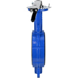 Wasser-Drosselklappe Elephant WBV1632E-2W-Fb, Gehäusematerial - Gusseisen QT450, Scheibenmaterial - Edelstahl AISI 316, Dichtung - EPDM, Griff