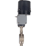 Absperrklappen Elephant WBV3131P-2W-Fb-H mit Zwischenflansch, Gehäuse - Edelstahl 304, Scheibe - Edelstahl 304, Dichtung - PTFE, mit elektrischem Vierteldreh-Antrieb Elephant QTSA-N-EM-O0-220VAC