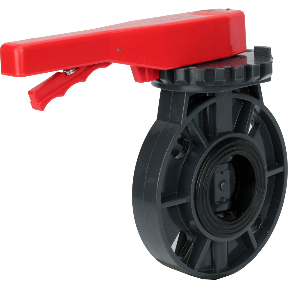 Butterfly valves Elephant WBV4242E-2W-Fb-H, body material - UPVC, disc material - UPVC, seal - EPDM, with handle