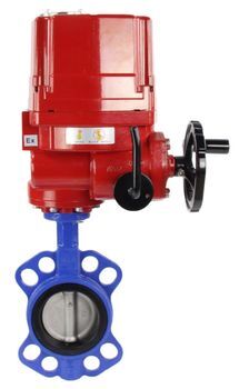 Wasser-Schmetterlingsventil Elephant ggg50-316l-epdm-elephant-ex-380, Gehäusematerial - Gusseisen GGG50, Scheibenmaterial - Edelstahl AISI 316L, Dichtung - EPDM, elektrisch betätigt