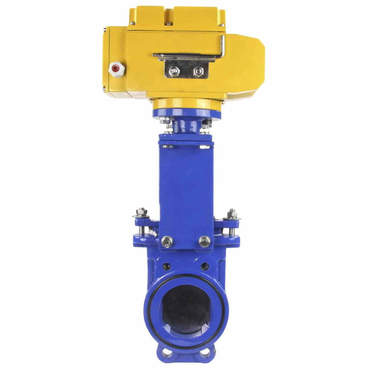 Absperrschieber Elephant GVKN1331N-2W-Fb-ISO Klasse 125 NBR Wafer-Typ, Gusseisen, bidirektional, mit Elephant-MT-50 380V elektrischem Antrieb