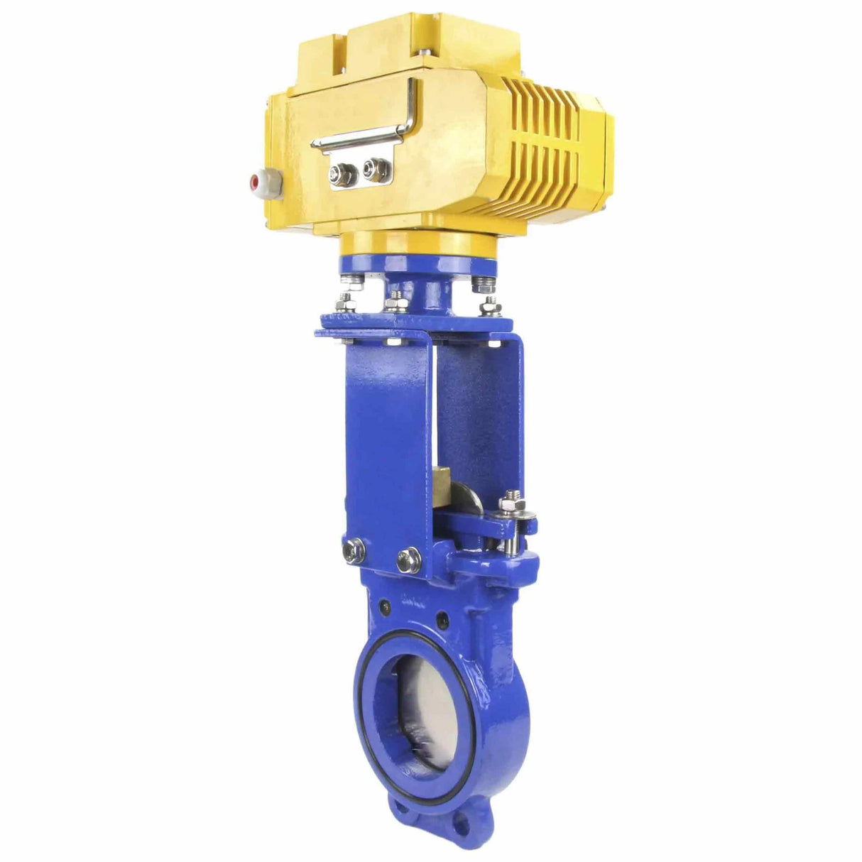 Absperrschieber Elephant GVKN1331N-2W-Fb-ISO Klasse 125 NBR Wafer-Typ, Gusseisen, bidirektional, mit Elephant-MT-50 380V elektrischem Antrieb