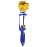 Absperrschieber Elephant GVKN1331N-2W-Fb-ISO Klasse 125 NBR Wafer-Typ, Gusseisen, bidirektional, mit Elephant-MT-200 110/220V elektrischem Antrieb