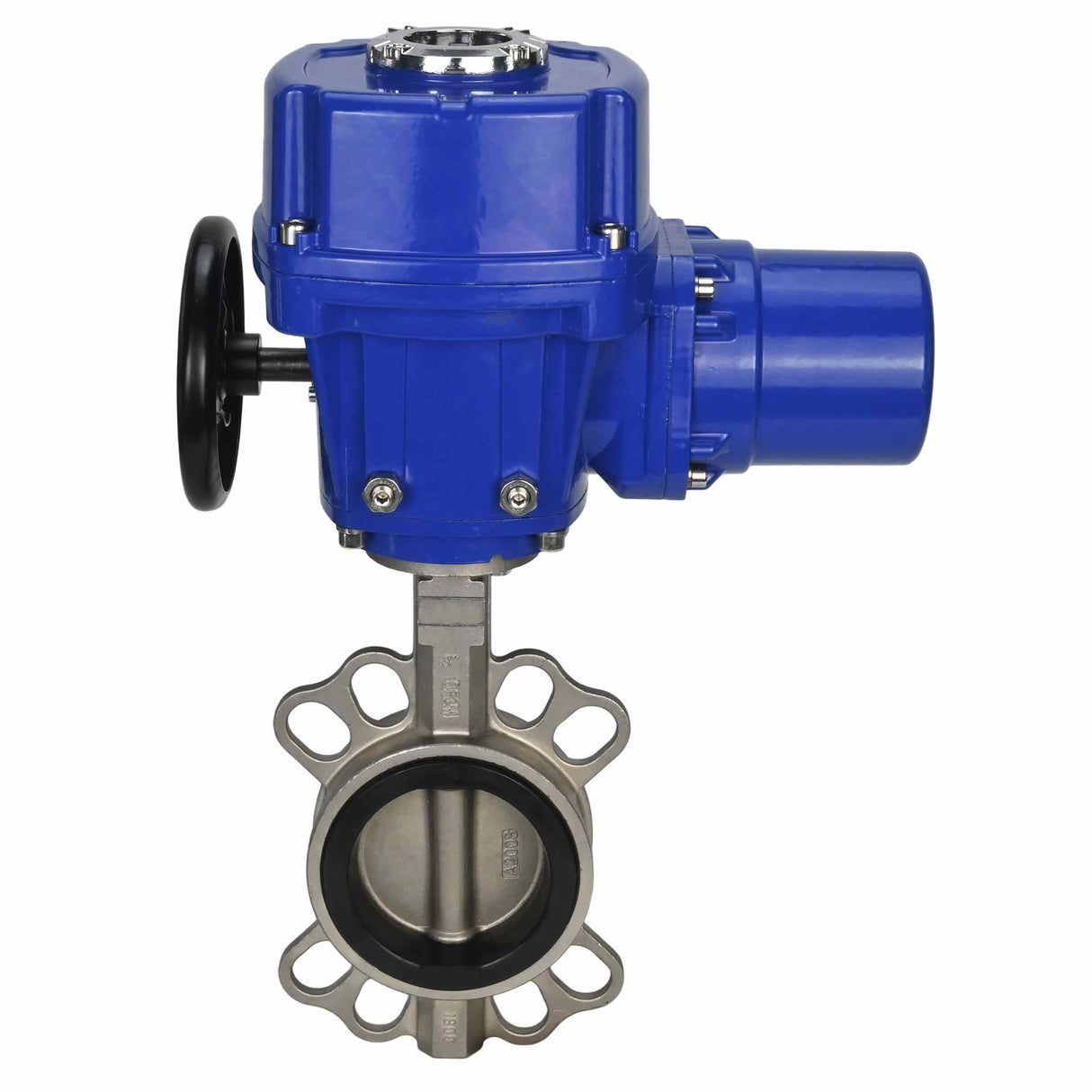 Water Butterfly Valve Elephant 316l-316l-epdm-elephant-qt-w-m-380v, Gehäusematerial - Edelstahl AISI 316L, Scheibenmaterial - Edelstahl AISI 316L, Dichtung - EPDM, elektrisch betriebener Antrieb