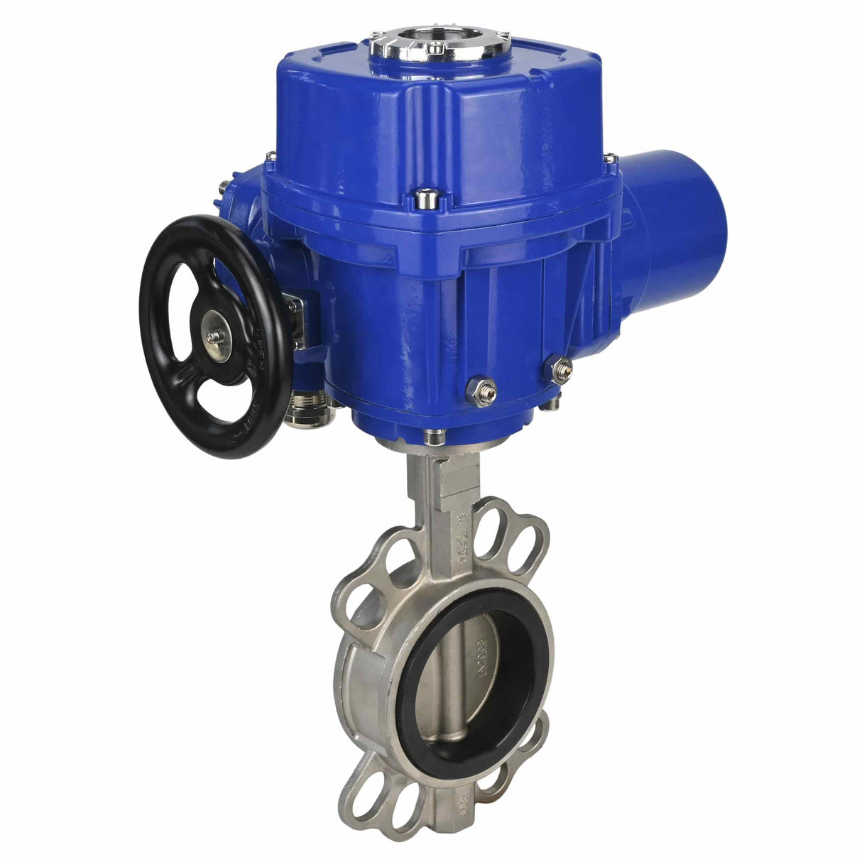 Wasser-Schmetterlingsventil Elephant 316l-316l-epdm-elephant-qt-w-m-110/220v, Gehäusematerial - Edelstahl AISI 316L, Scheibenmaterial - Edelstahl AISI 316L, Dichtung - EPDM, elektrisch betätigter Antrieb