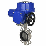Wasser-Schmetterlingsventil Elephant 316l-316l-epdm-elephant-qt-w-m-110/220v, Gehäusematerial - Edelstahl AISI 316L, Scheibenmaterial - Edelstahl AISI 316L, Dichtung - EPDM, elektrisch betätigter Antrieb