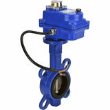 Wasser-Schmetterlingsventil Elephant ggg50-316l-epdm-elephant-12, Gehäusematerial - Gusseisen GGG50, Scheibenmaterial - Edelstahl AISI 316L, Dichtung - EPDM, elektrisch betätigt