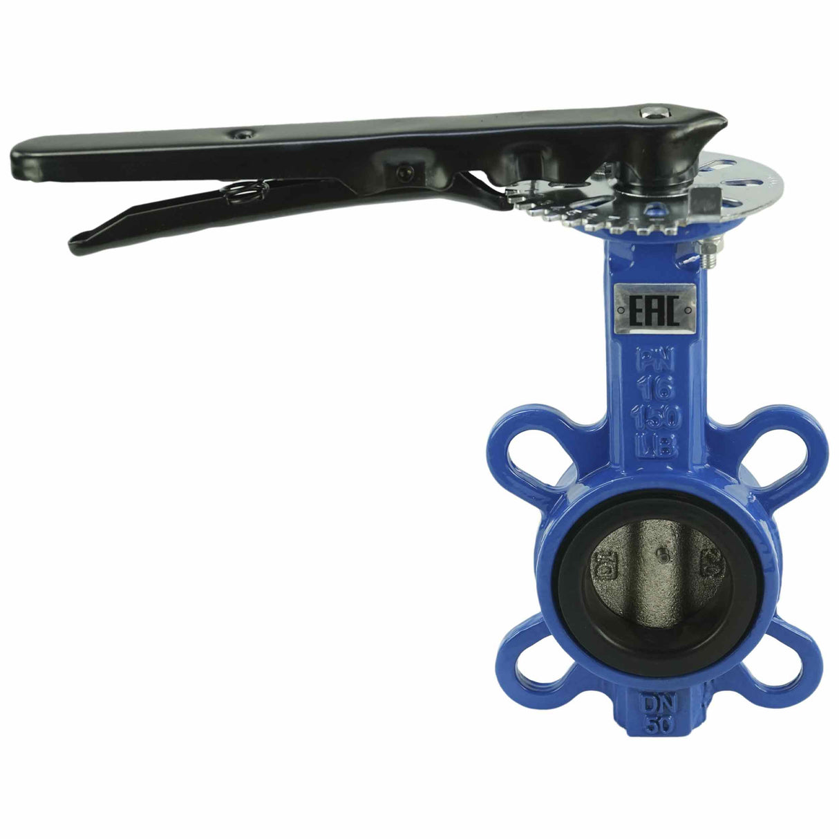 Wasser-drosselklappe Elephant GGG50-316L-EPDM 232 PSI, gehäusematerial – gusseisen GGG50, scheibenmaterial – edelstahl 316L, dichtung – EPDM, handradbetätigung