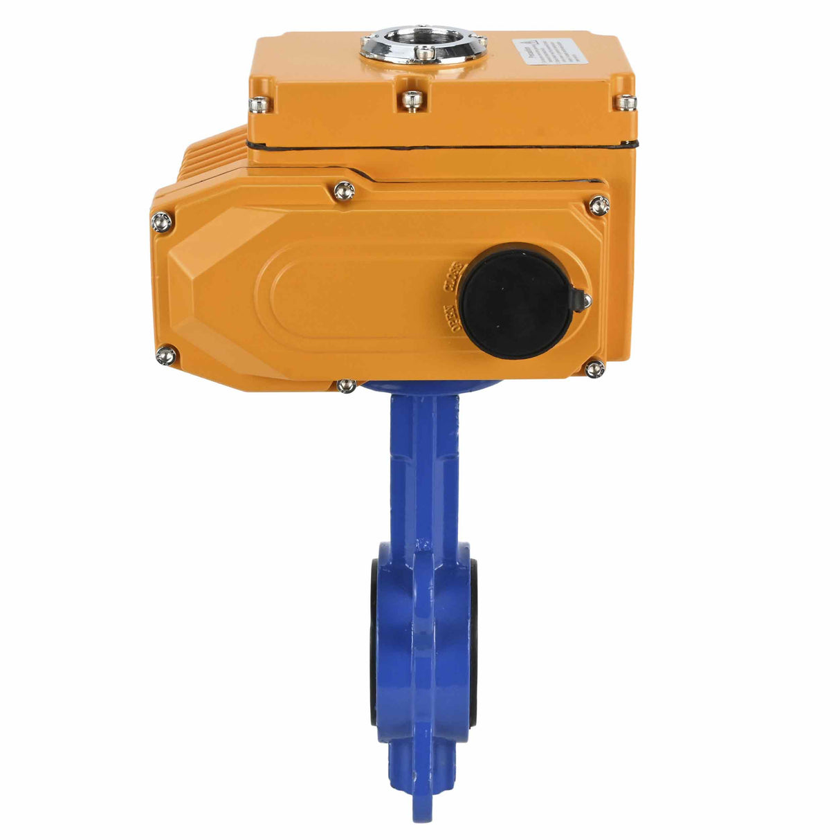Wasser-Drosselklappe Elephant WBV1332N-2W-Fb-H Gehäusematerial - Gusseisen GGG50, Scheibenmaterial - Edelstahl 316L, Dichtung - NBR mit Elektroantrieb Elephant 380V