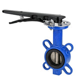 Wasser-drosselklappe Elephant WCB-316L-VITON 232 PSI, gehäusematerial – edelstahl WCB, scheibenmaterial – edelstahl 316L, dichtung – VITON, handradbetätigung